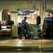 The floor is flooded after sprinklers were set off at Renaissance in Ann Arbor on Tuesday. Daniel Brenner I AnnArbor.com